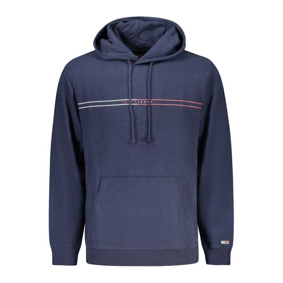 Tommy Hilfiger Blue Cotton Men Men's Sweatshirt